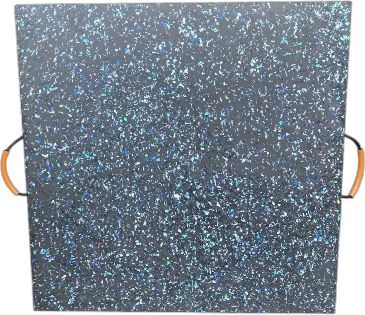 1000x1000x40mm square premium crane pad UHMW-PE UK