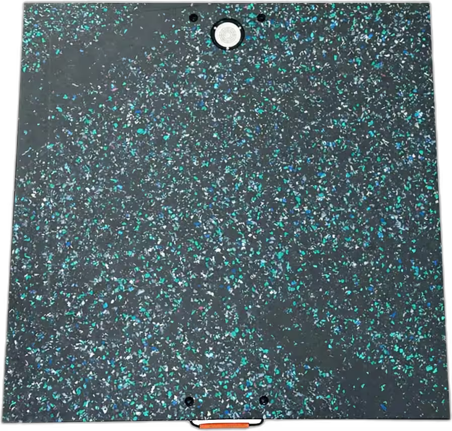 1000x1000x60mm square premium crane pad UHMW-PE UK