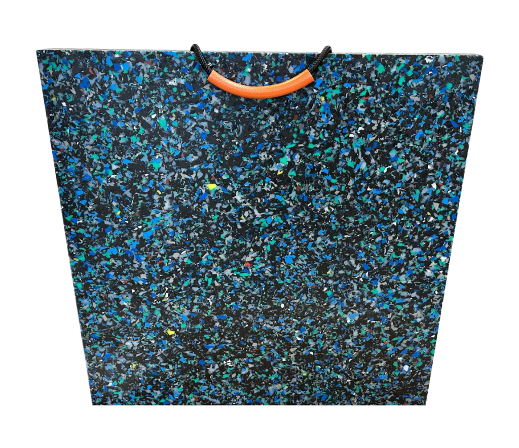 600x600x50mm round premium crane pad UHMW-PE UK