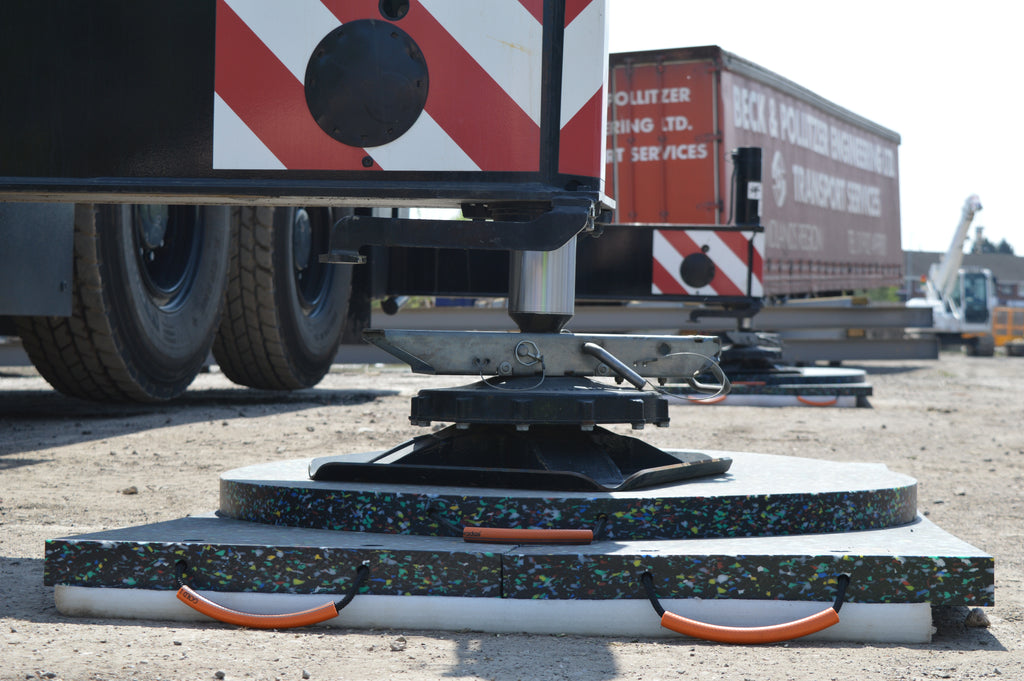 1500 x 500 x 50mm Premium Modular Crane Pad | 100 Tonne Rated UK Supplier