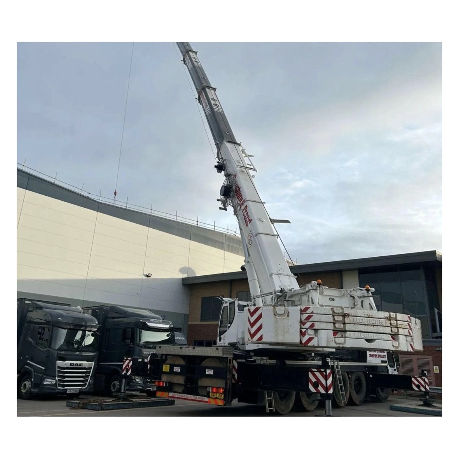 2000x1000x100mm Heavy Lift Crane Pad | 230T UK Supplier